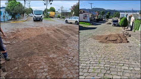 Secretaria de Infraestrutura de Veranópolis realiza a manutenção e