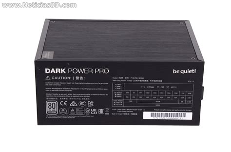 be quiet! Dark Power Pro 13 1600W Review: maxima potencia y acabados ...