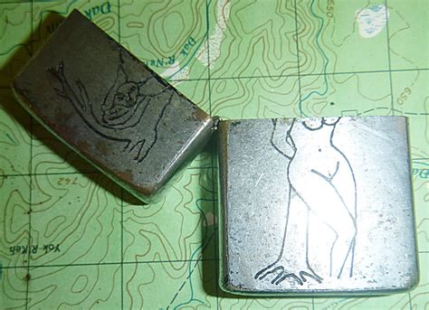 Da Nang 1966 ZIPPO LIGHTER MACV SOG Naked Lady Love Vietnam