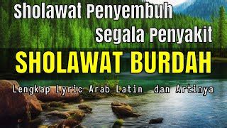 Sholawat Burdah Lengkap Lirik Arab Latin Dan Artinya Off