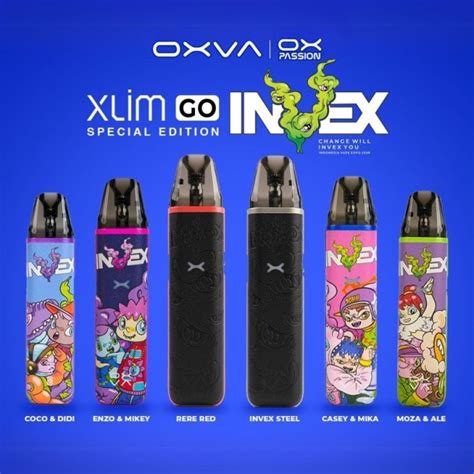 Jual Pod Oxva Xlim Go Special Edition Invex Bundling Liquid 15ML