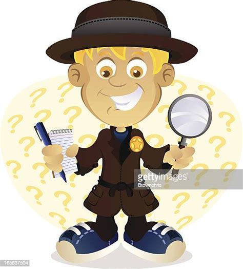 Detective Kid High Res Vector Graphics Getty Images