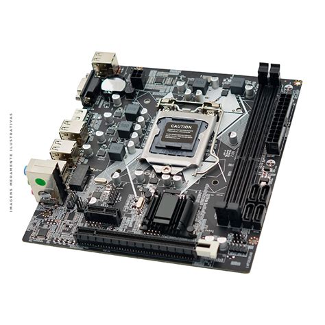 Placa Mãe Valianty H61 MA2 LGA 1155 mATX DDR3 Techno Space