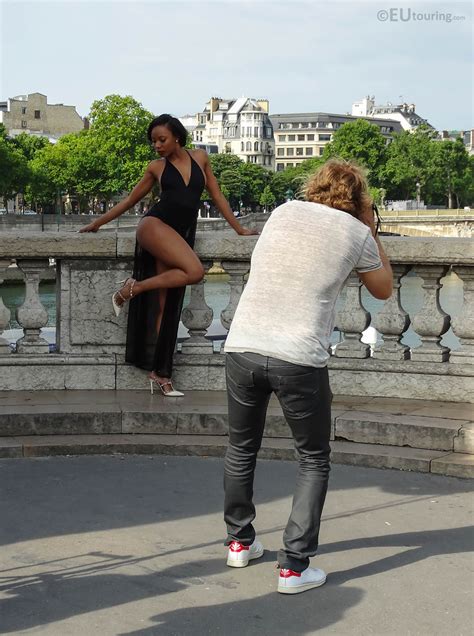 Fashion Shoot On Bridge A View Of One Of The Many Fashion Flickr