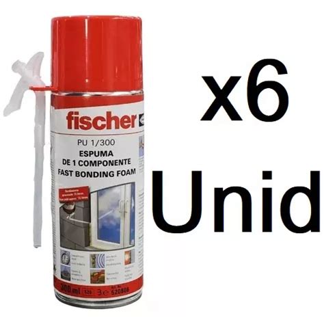 X Sellador Espuma Poliuretano Expandido Fischer Ml