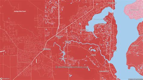 Clay County Fl Political Map Democrat And Republican Areas In Clay County