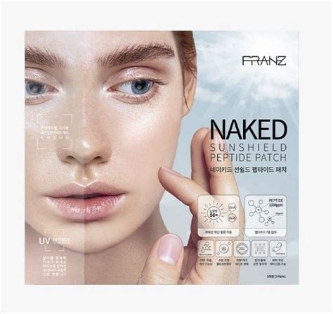 Franz Naked Sunshield Peptide Patch Sun Protection Uv Facial Patches