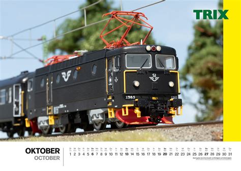 Wandkalender Märklin Trix 2024 Maerklin NL