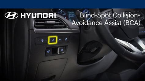 Blind Spot Collision Avoidance Assist Explained Hyundai Youtube