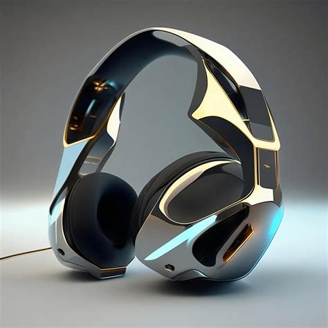 Conceptual futuristic PC headphones by Pickgameru on DeviantArt