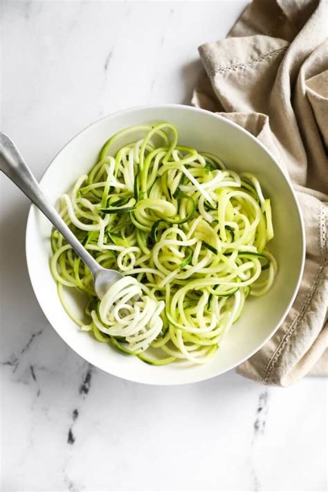 Zoodles How To Cook And Avoid Watery Soggy Zucchini Noodles Real