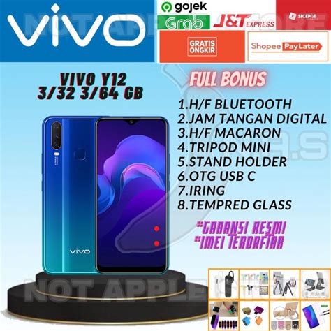 Jual Vivo Y Ram Gb Gb New Baru Garansi Resmi Shopee Indonesia