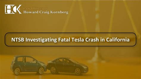 Ppt Ntsb Investigating Fatal Tesla Crash In California Powerpoint