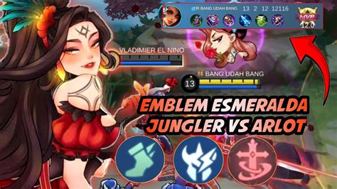 INI DIA SET EMBLEM ESMERALDA JUNGLER YANG TERSAKIT DAN TERKUATTOP