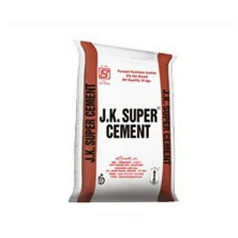 Jk Super Cement Ppc Packaging Size Kg At Rs Bag In Bharuch Id