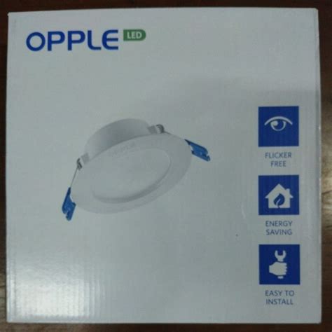 Jual Opple Lampu Led Downlight W Shopee Indonesia