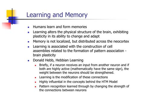 Ppt Hierarchical Temporal Memory Powerpoint Presentation Free