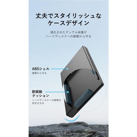 VENTION 2 5インチ ハードドライブケース USB 3 0 Micro B HDD SSDケース 6TB HDD KPAB0