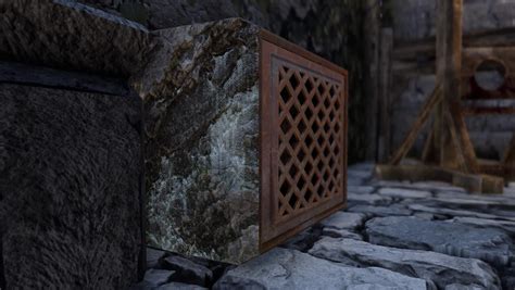 Halffaces Real D Solitude Grate Skyrim Special Edition