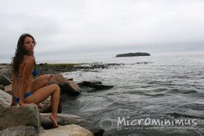 Bikini Model Christine Ai Enhanced Photo Gallery