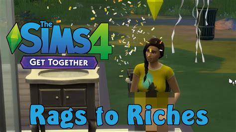 Sims 4 Get Together Rags To Riches Challenge 07 Youtube