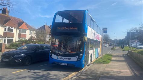 Uncommon Route Stagecoach South East Adl Scania Enviro Mmc Yn