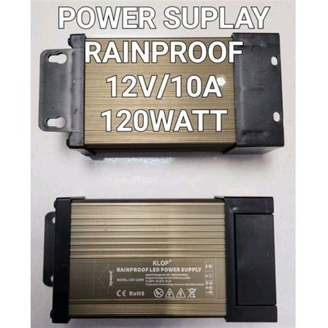 Jual Adaptor Kaleng Rainproof Volt Ampere Watt Ampere