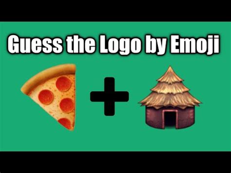 Guess The Logo By Emoji Quiz Challenge Youtube