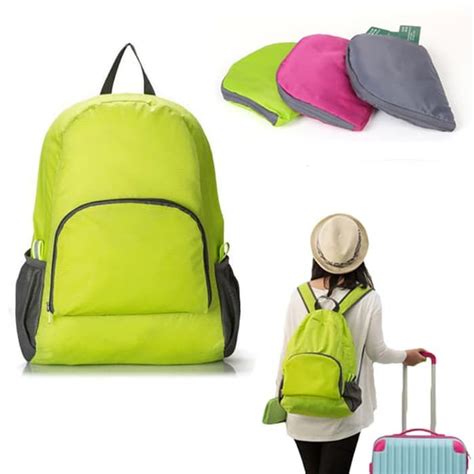 Jual Tas Punggung Lipat Ransel Traveling Foldable Backpack Travel