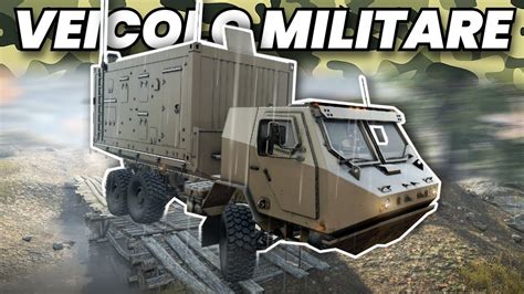 GUIDO UN VEICOLO MILITARE RADAR Su SIMULATORE REALISTICO YouTube