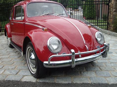 Classic Vw Bugs Road Trip Barn Find All Original Ruby Red Beetle