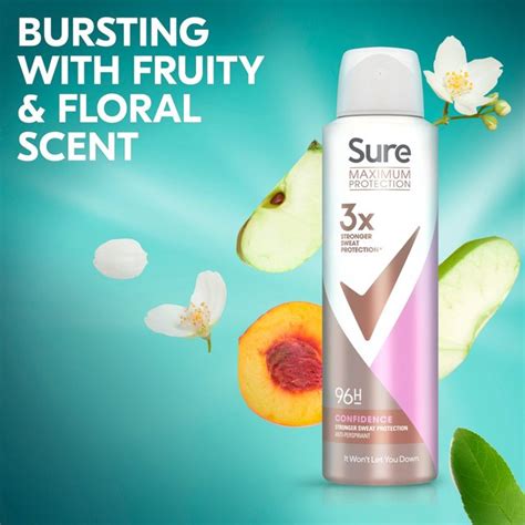 Sure Women 96hr Maximum Protection Confidence Anti Perspirant Ocado