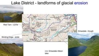 AQA gcse geography physical landscapes: Lake District glacial landforms | PPT | Free Download