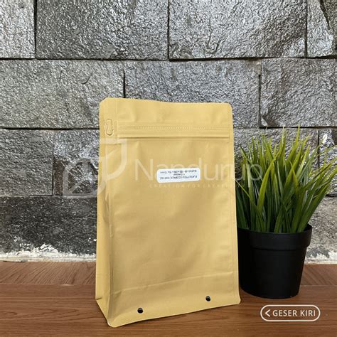 Jual 50 Pcs Kemasan Kopi KPack Flatbottom Ecopack 15x23 Cm Shopee