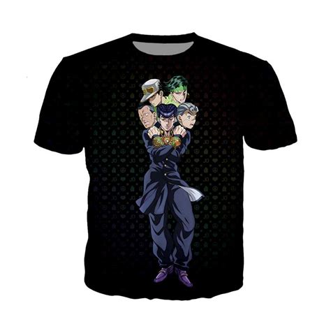 Jjba T Shirts Jjba Part 4 T Shirt Black Jjfr2008 ®jjba Merch