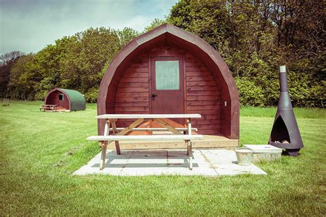 Glamping Equipment Pods 3x Glamping Cabin Pod 5m X 25m Yorkshire