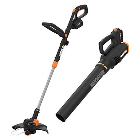 Worx V Gt Revolution Ah Cordless String Trimmer Turbine Leaf