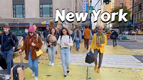 Walking Manhattan 2022 New York 4k Youtube