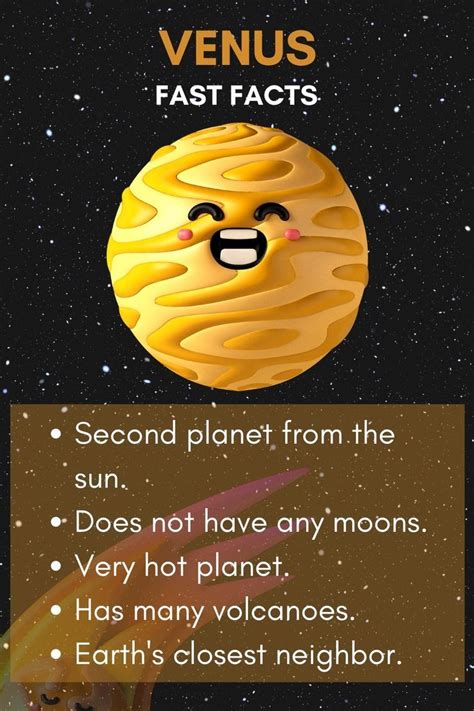 Venus Planet | Solar system for kids, Solar system facts, Solar system ...