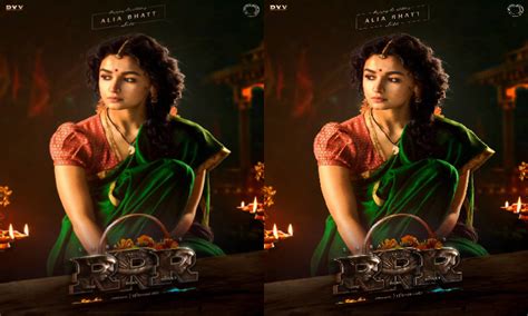 Impressive Look Of Alia Bhatt As Sita In Rrr Alia Sita Alia Bhatt