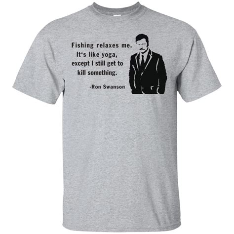 Ron Swanson Shirt Long Sleeve Guys Tee Ladies Tee