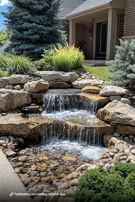 21 Stunning Pondless Waterfall Ideas To Transform Your Yard