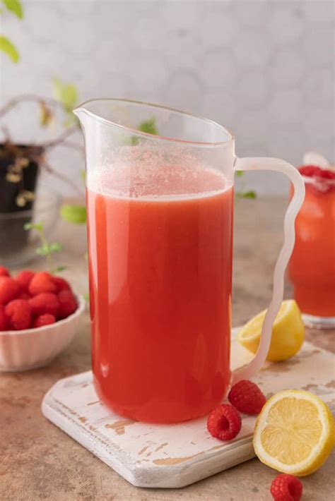 The Best Raspberry Lemonade Recipe Lifestyle Of A Foodie