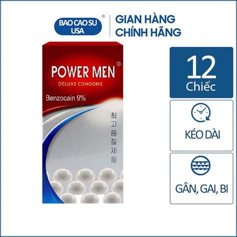 Ch Nh H Ng Bao Cao Su Power Men Ng C Trai C G N Gai Bi V K O D I