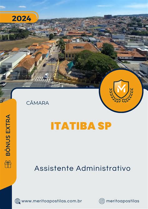 Apostila Assistente Administrativo C Mara Municipal De Itatiba Sp