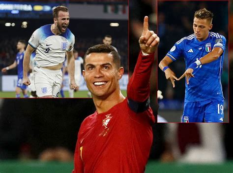 Hasil Lengkap Kualifikasi Euro Italia Dihajar Inggris Cristiano