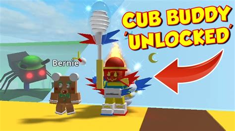 BEE SWARM SIMULATOR CUB BUDDY UNLOCKED - GAME ON! - YouTube