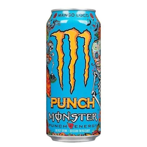 Monster Energy Can Mango Loco Drinks Inc