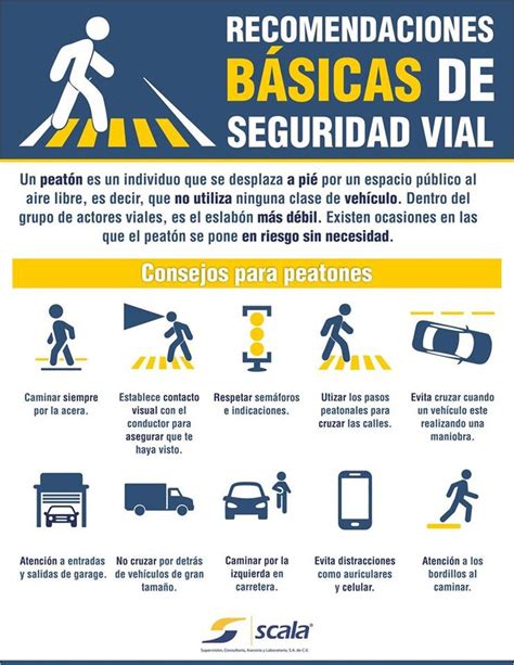 Recomendaciones Básicas De Seguridad Vial Peatones Education Mural