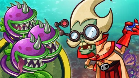 Plants Vs Zombies Heroes Professor Brainstorm Vs Chomper A Taste For